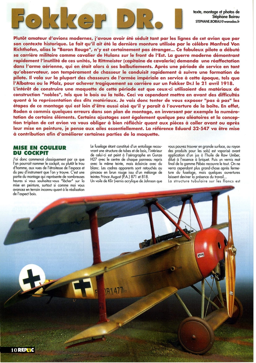 Replic 192 - SAAB Lansen, Fokker DR. I, Curtiss H-75, Sea Fury